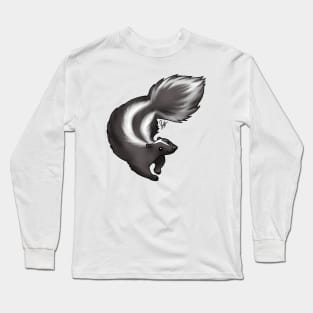 Skunk - Classic Black Long Sleeve T-Shirt